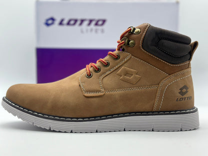 Boots / bottines lotto homme marron neuves tailles 41, 42, 43, 44