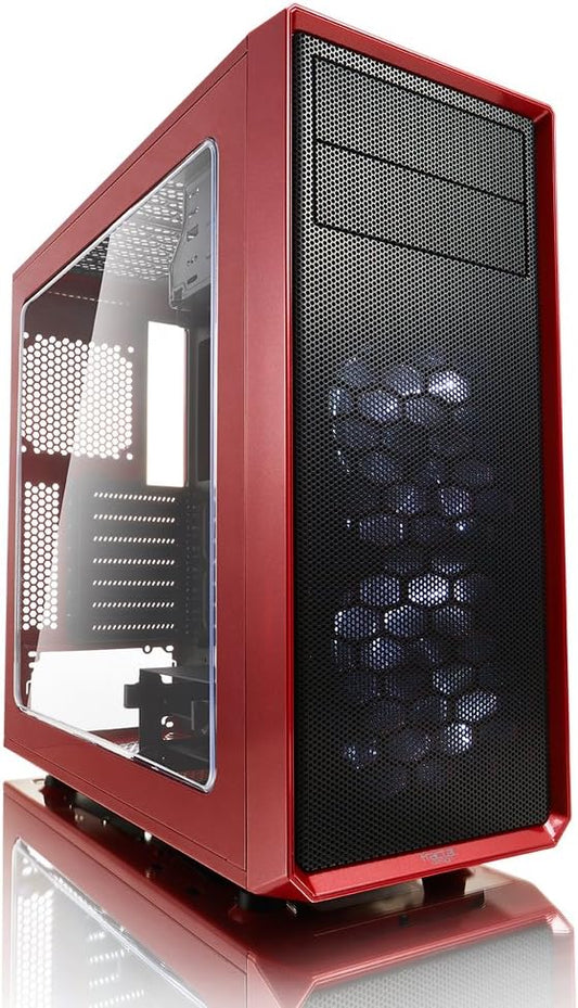 Boîtier d’ordinateur Mid Tower - ATX - Débit d’air élevé - 2X Fractal Design Silent LL Series 120mm