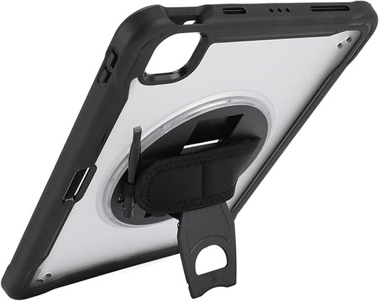 Étui pour tablette, housse de tablette anti-collision, housse de tablette anti-collision, empêche les chutes avec bandoulière pour iPad Pro12 pouces  (noir)