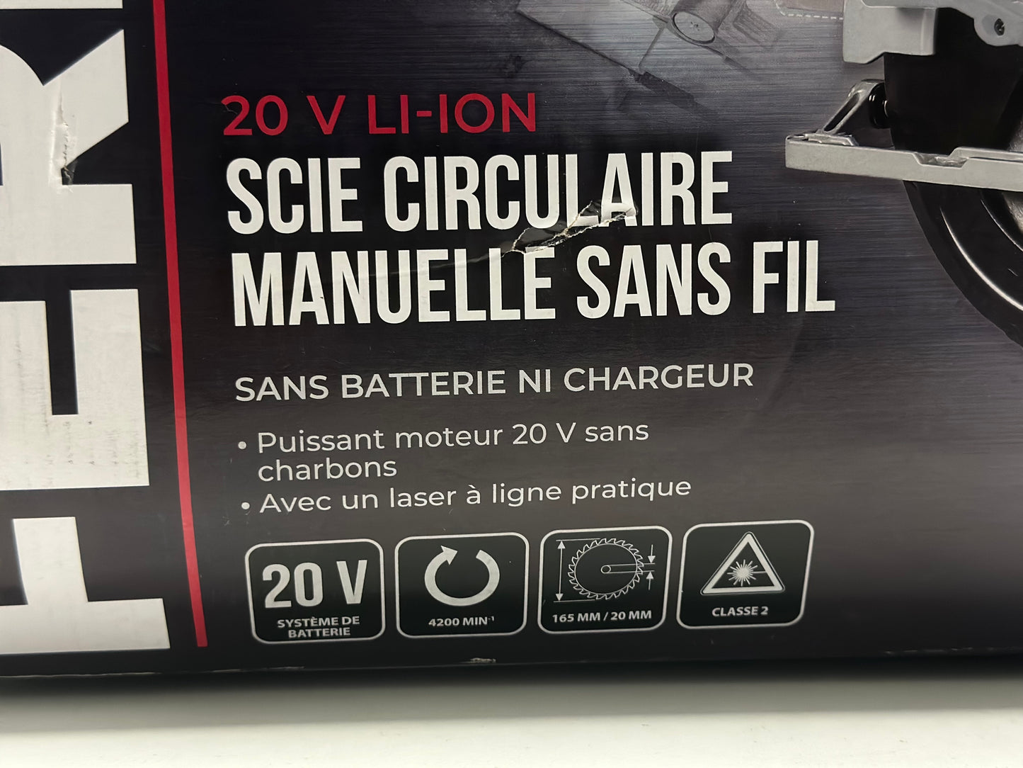 FERREX PRO
Scie circulaire sans fil 20v( machine seule )