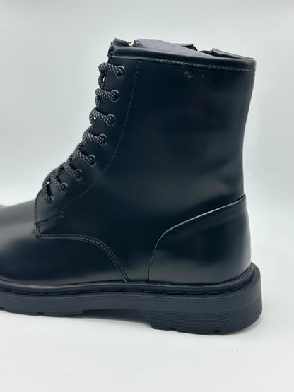 Bottines à lacets - black