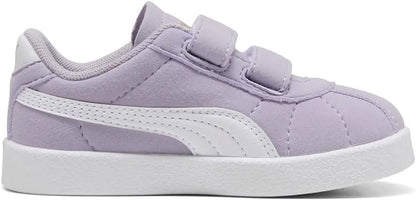 PUMA Mixte bébé Club II V INF Sneaker, Lilac Crush White, 20.5 EU