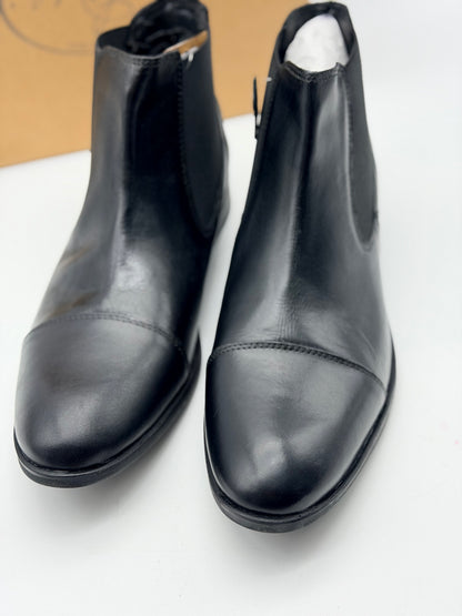 Bottines NOIR Homme motif Uni A enfiler