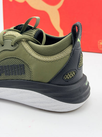 PUMA Mens Better Foam Emerge Street Running Sneakers Chaussures - Vert