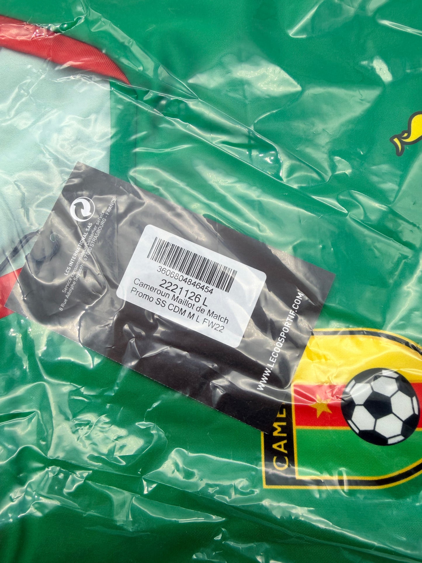 Maillot de Cameroun LE COQ SPORTIF