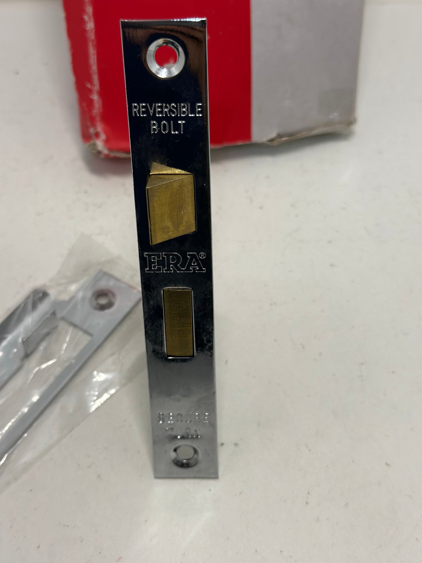 Era Serrure de Salle de Bain Effet Chrome 64 mm