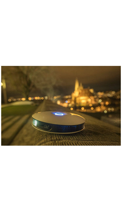 Smart projecteur intelligent qualité d’image époustouflante, avec batterie intégrée totalement neuf