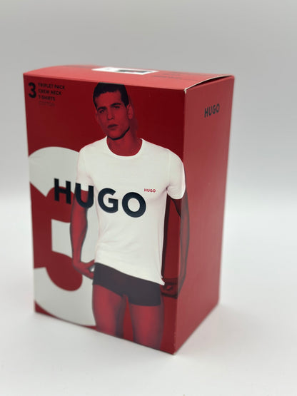 Hugo boss LOT DE TROIS T-SHIRTS EN COTON À LOGO IMPRIMÉ Taille S