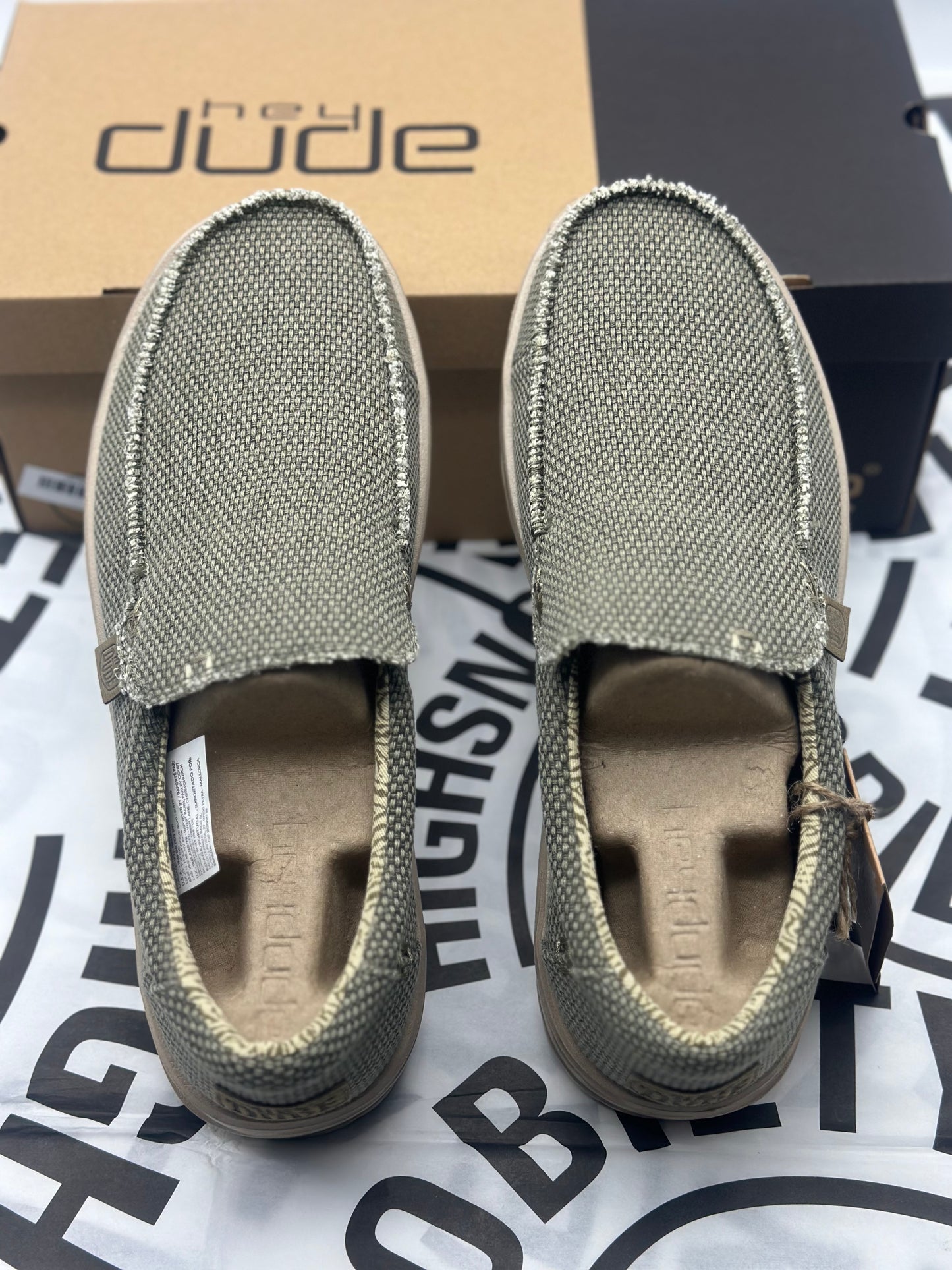 Hey Dude mocassin pour Homme neuves et authentique tailles 43 ultra légères
