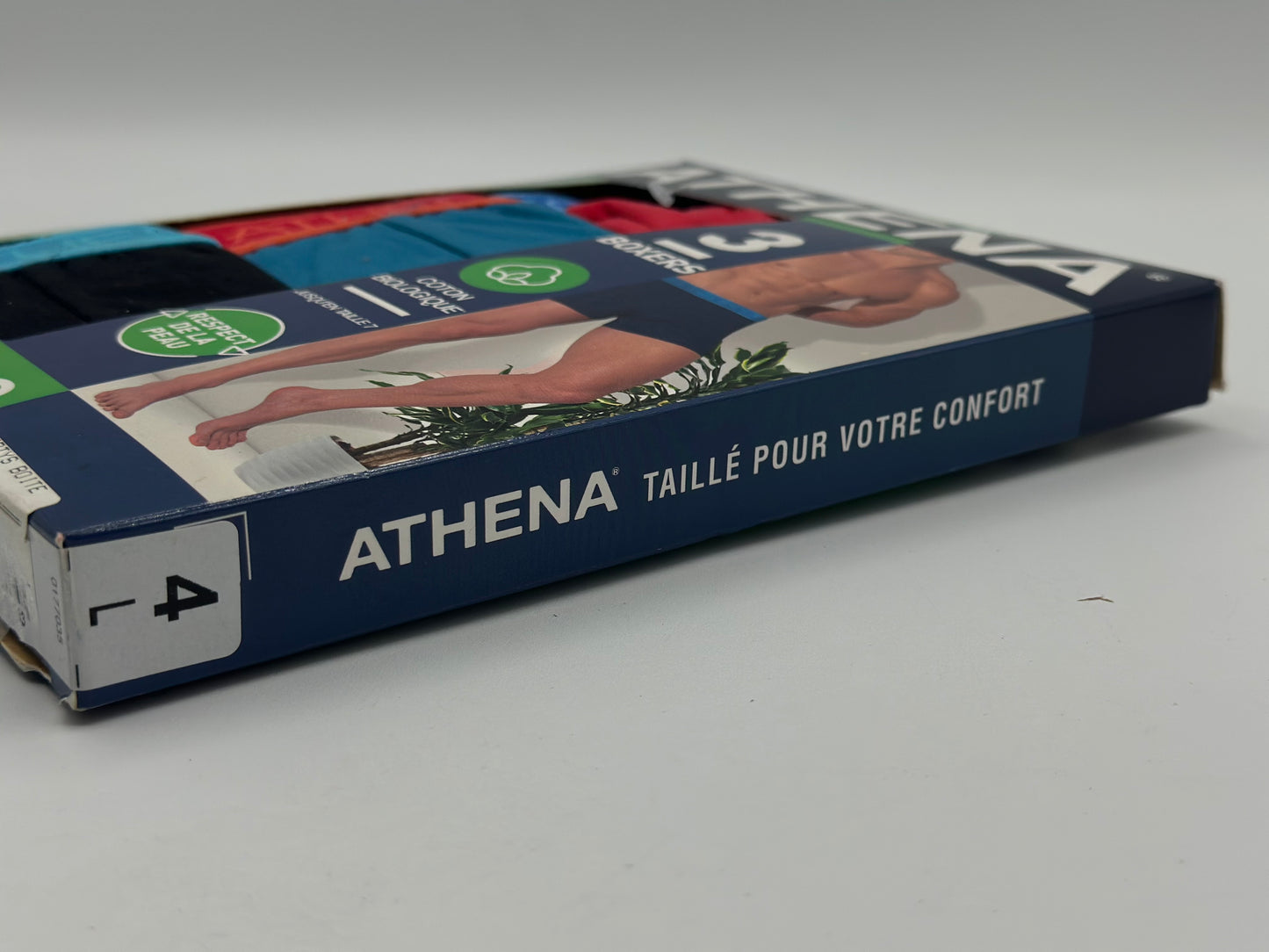 Athena Lot 3 Boxers Easy Bio