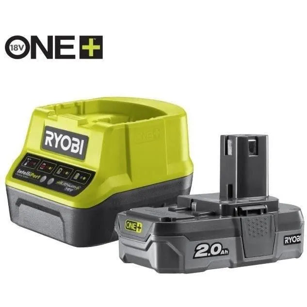 RYOBI Perceuse-visseuse sans fil 18V 50Nm Mandrin 13mm + 1 batterie + chargeur rapide + sac de transport + coffret de vissage
