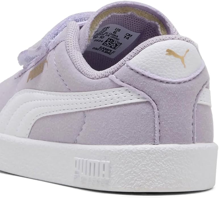PUMA Mixte bébé Club II V INF Sneaker, Lilac Crush White, 20.5 EU