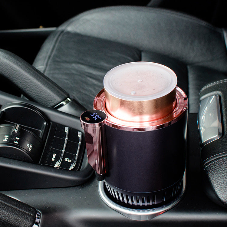 Porte-Gobelet Intelligent 2-en-1 – Chauffe & Refroidit vos Boissons en Voiture 12v