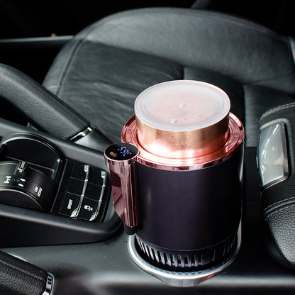 Porte-Gobelet Intelligent 2-en-1 – Chauffe & Refroidit vos Boissons en Voiture 12v