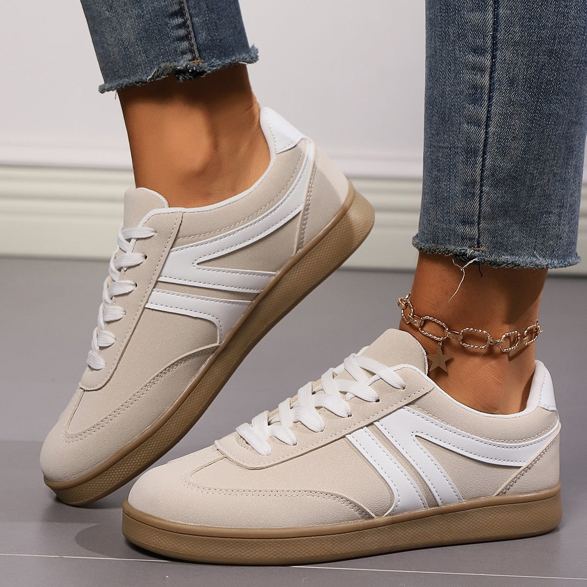Baskets "Urban-Stride" – Semelle Confort & Design Rétro-Sport