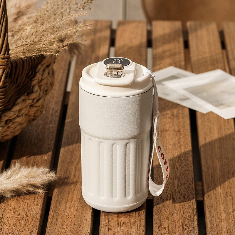 Thermos "Smart-Temp" 450ml – Affichage LED Tactile & Acier Inoxydable