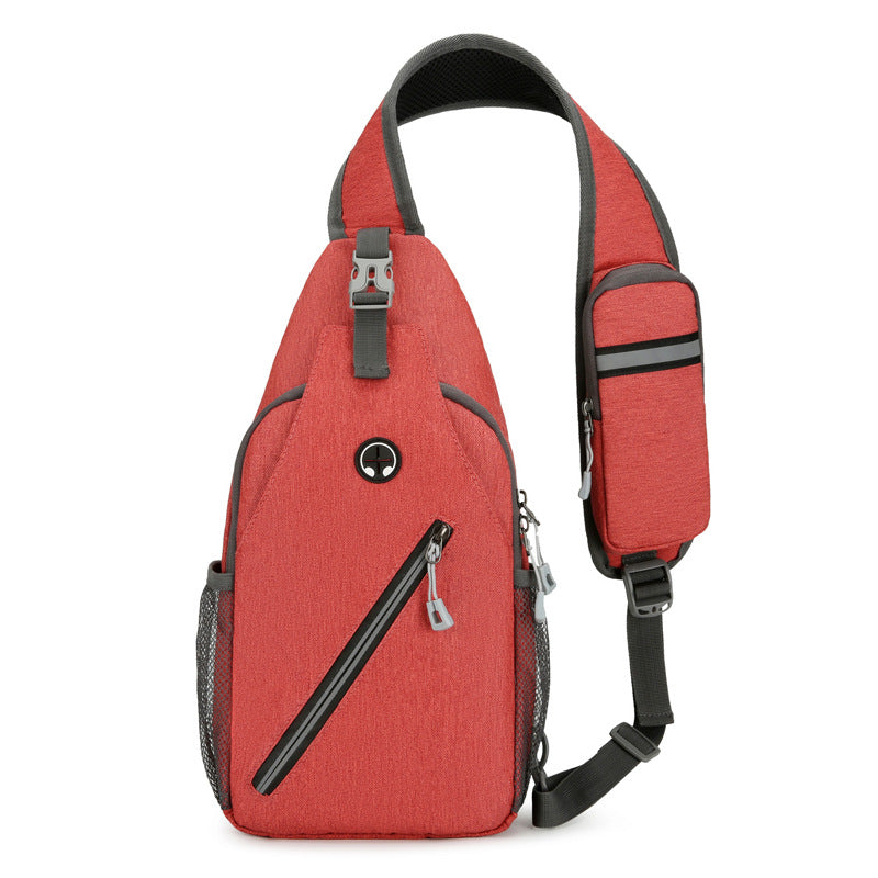 Sac de Poitrine "Urban Shield" – Rigide, Antivol & Port de Charge USB