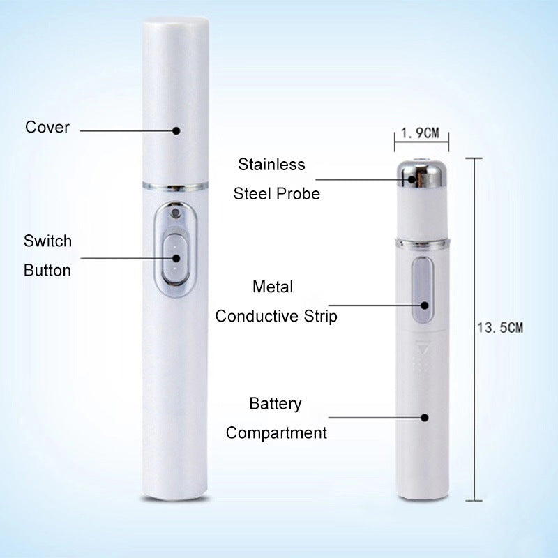 Stylo "Pure-Ray" – Thérapie Lumière Bleue Anti-Acné & Réparateur de Cicatrices