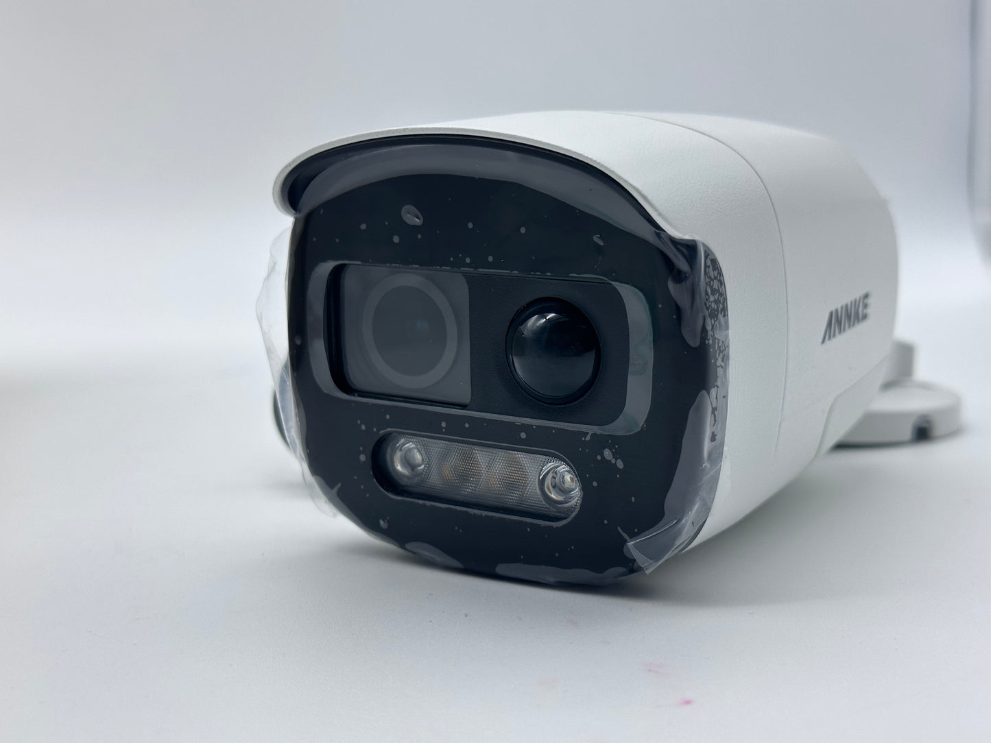 Caméra de surveillance stroboscopique polychrome 1080P alarme de sirène à lumière bleue et rouge
