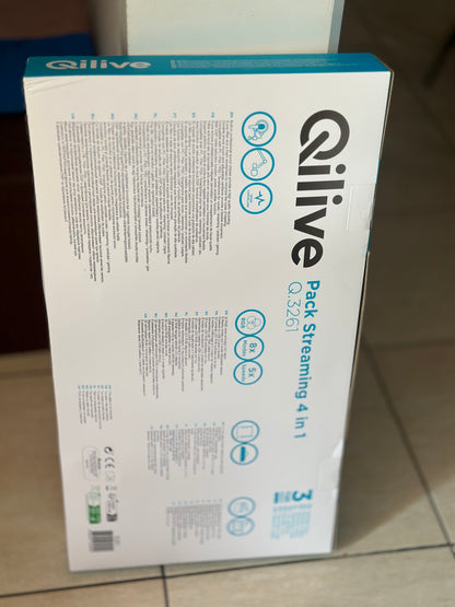 Pack streaming 4 en 1 - neuf - Qilive Neuf