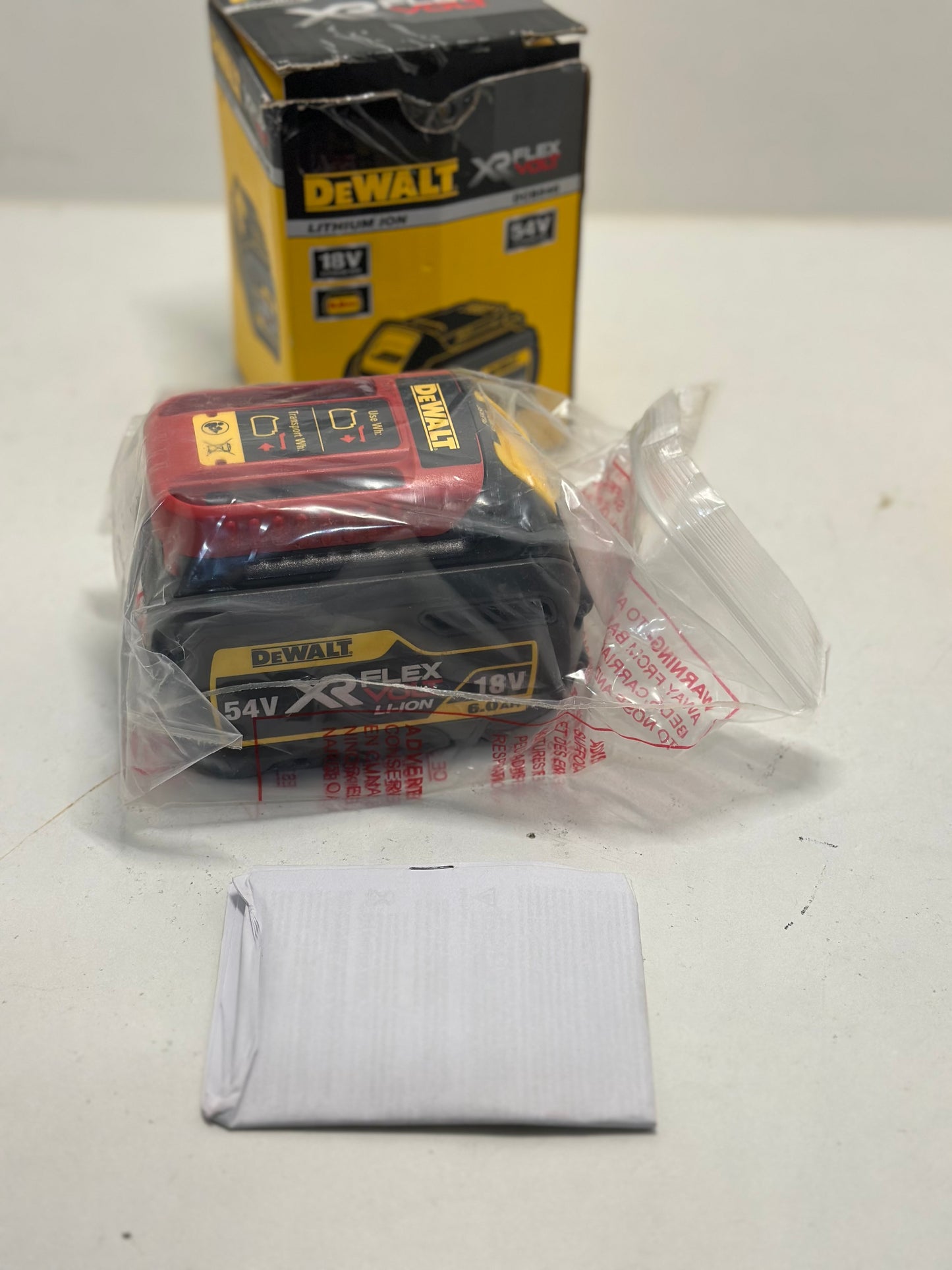 Batterie XR Flexvolt 6.0 Ah 54 V DEWALT DCB546