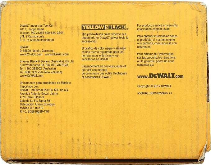 DEWALT Pointes acier XH pour cloueur DCN890 3x57mm neuf