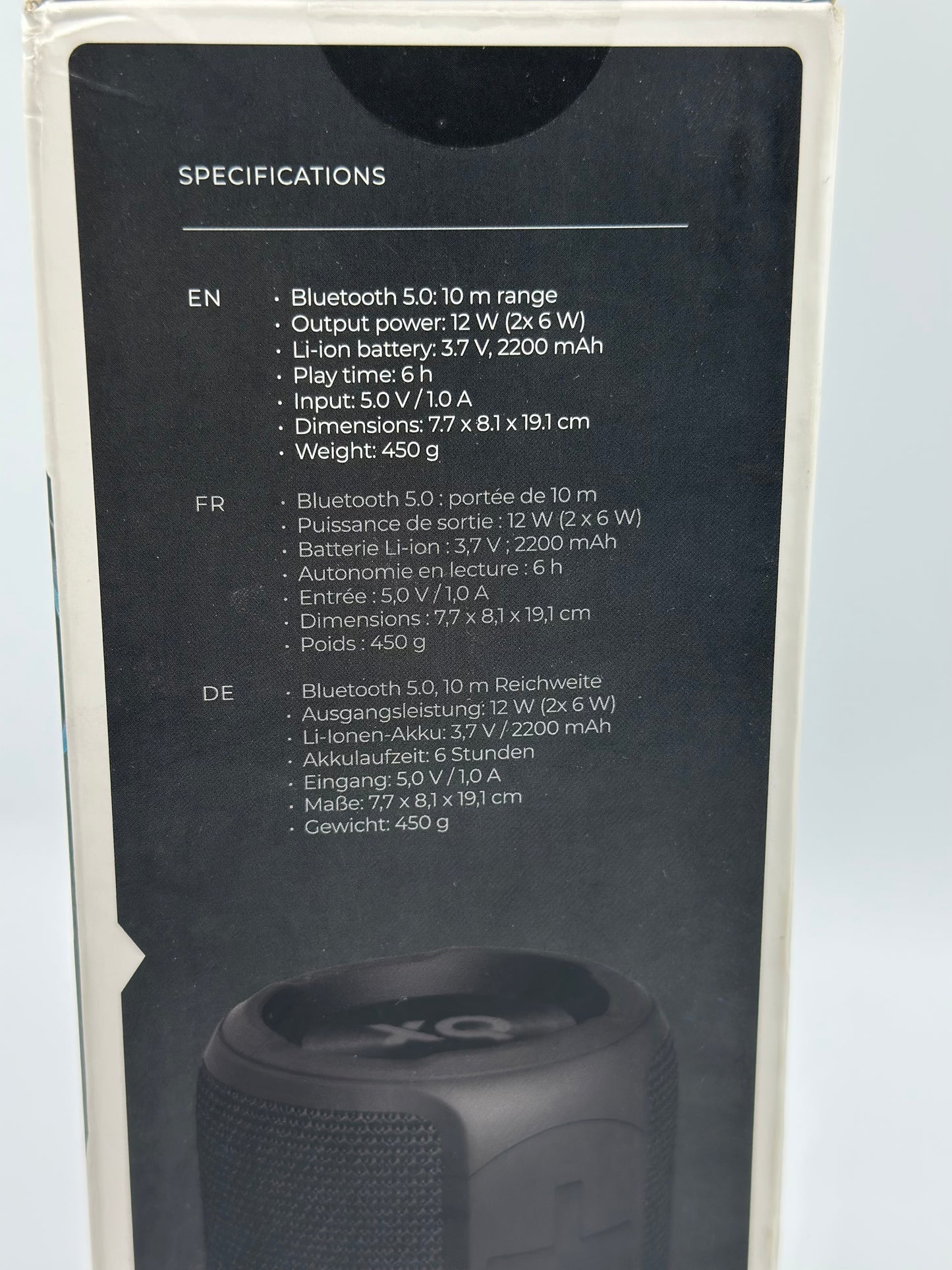 Xqisit Enceinte étanche WPS 200