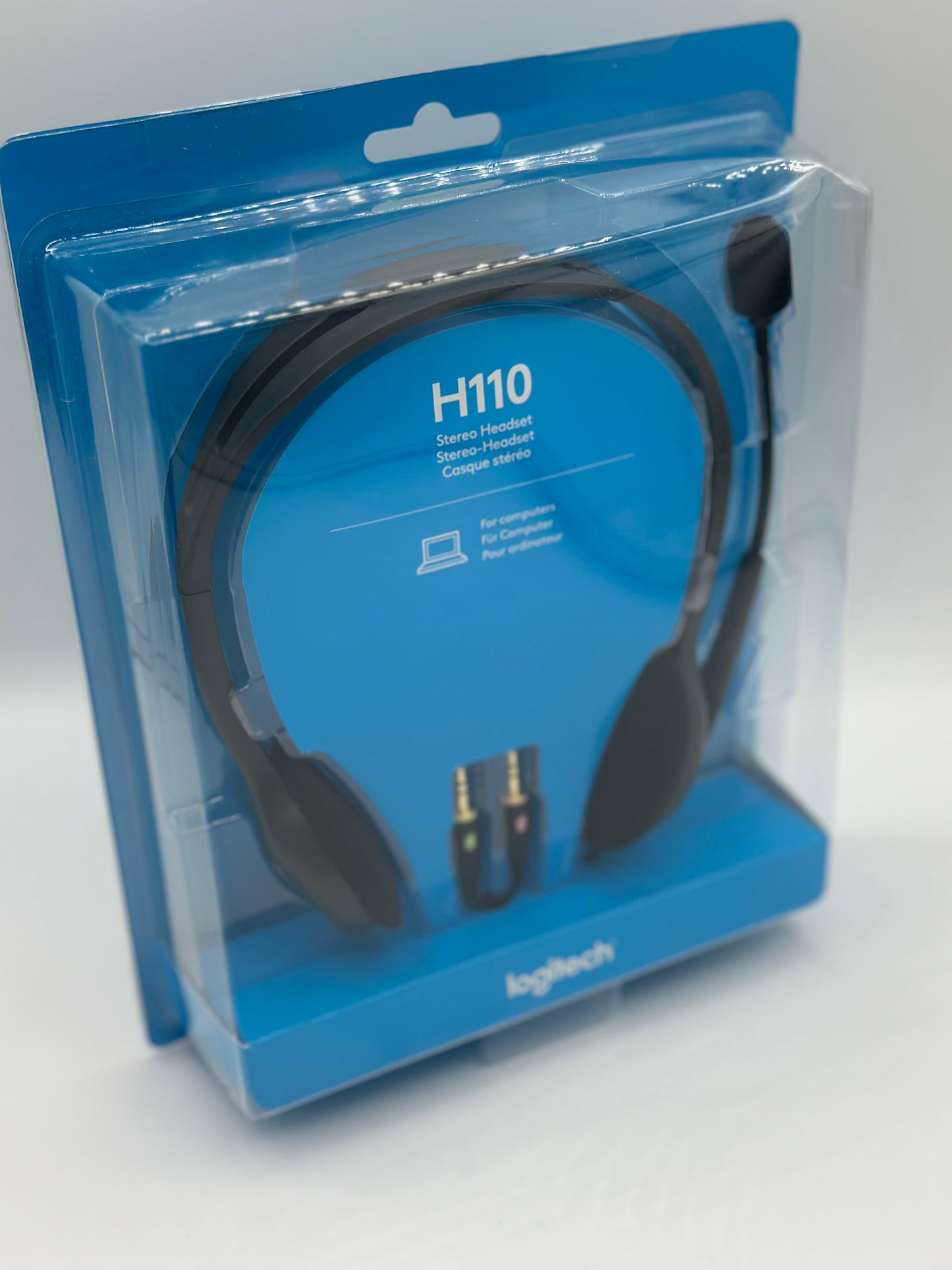 LOGITECH - Casque filaire Stéréo - Gris neuf