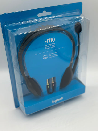 LOGITECH - Casque filaire Stéréo - Gris neuf