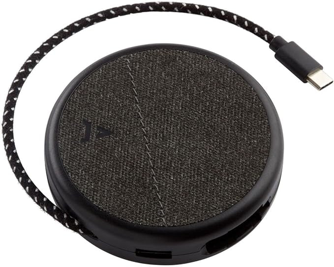 ADEQWAT Chargeur Secteur Magnetique Noir-Cable USB C