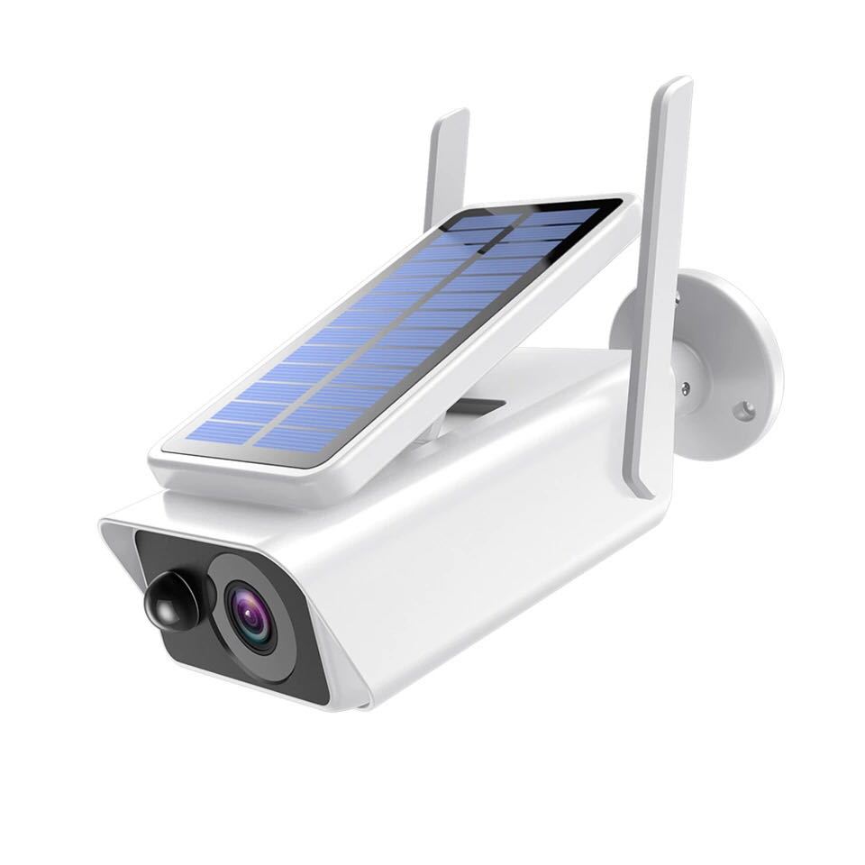 Caméra a batterie solaire rechargeable sans fil Wifi extérieur