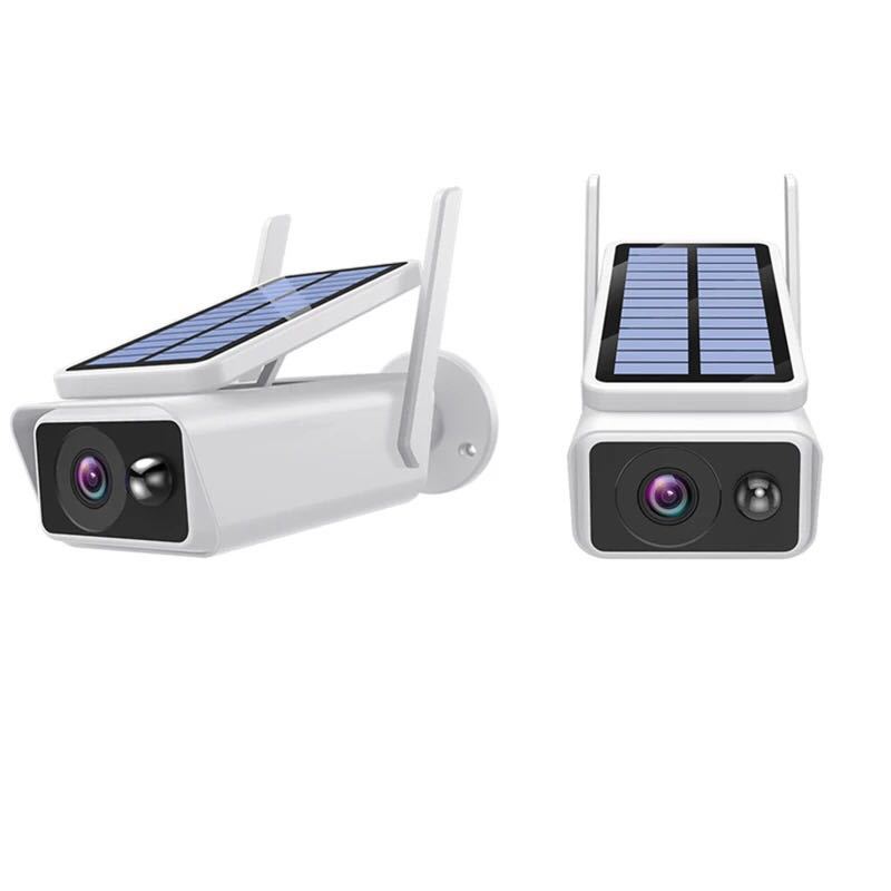 Caméra a batterie solaire rechargeable sans fil Wifi extérieur