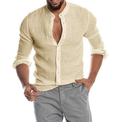 Chemise "Nico Bestseller" – 100% Lin Respirant & Coupe Casual Chic