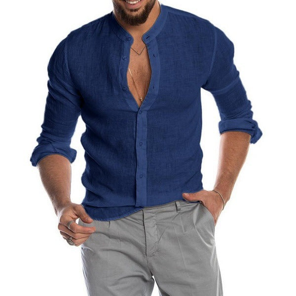 Chemise "Nico Bestseller" – 100% Lin Respirant & Coupe Casual Chic
