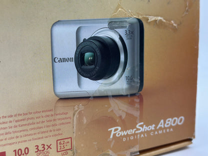 Appareil photo Canon PowerShot A800 Rouge