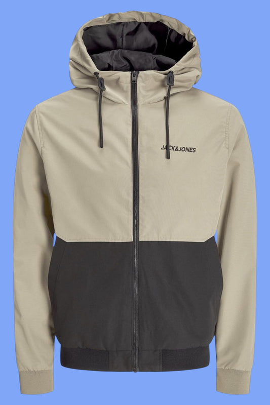 JACK & JONES Jjerush Bomber Noos À Capuche Veste courte Homme