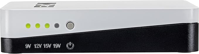 Eaton Onduleur 3S Mini - 36W - 9/12/15/19V DC pour Protection Box Internet et WiFi, Caméra Vidéo-Surveillance et Assistant Personnel, Modem, Silencieux - 3SM36 - Noir&Blanc