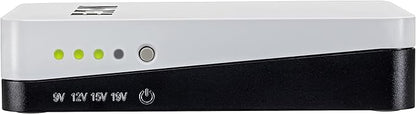 Eaton Onduleur 3S Mini - 36W - 9/12/15/19V DC pour Protection Box Internet et WiFi, Caméra Vidéo-Surveillance et Assistant Personnel, Modem, Silencieux - 3SM36 - Noir&Blanc