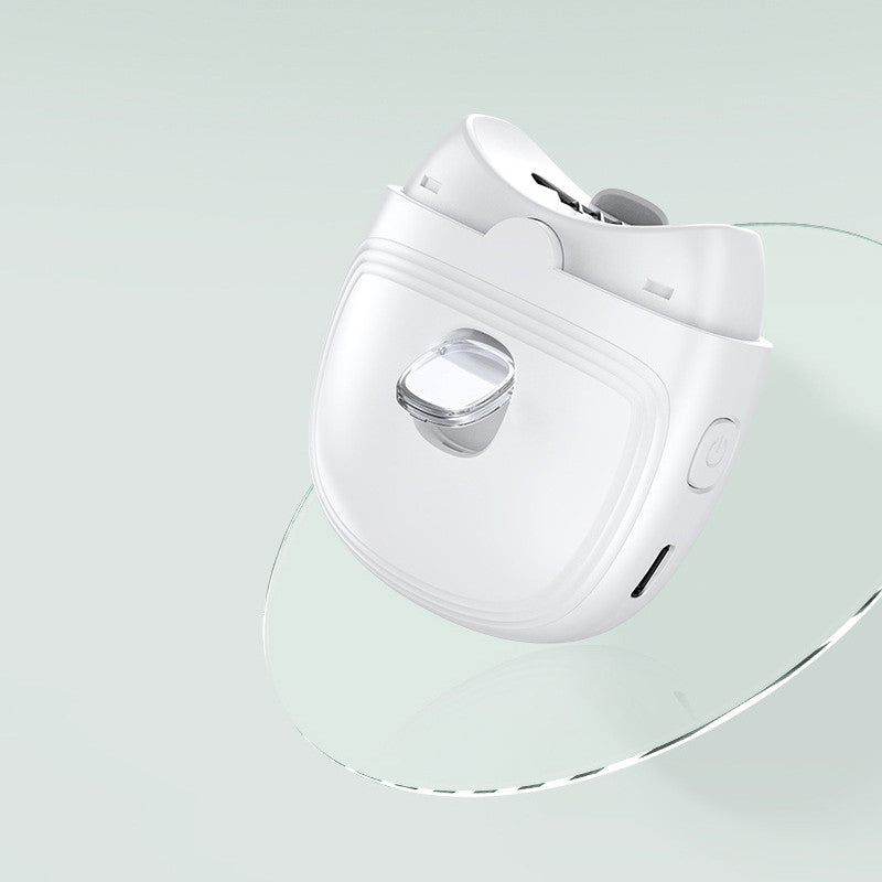 Coupe ongles électriques rechargeables automatique pour enfants Adultes Manucure Polissage avec lumière intégrée