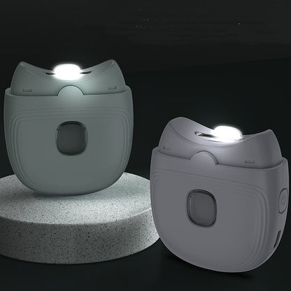 Coupe ongles électriques rechargeables automatique pour enfants Adultes Manucure Polissage avec lumière intégrée