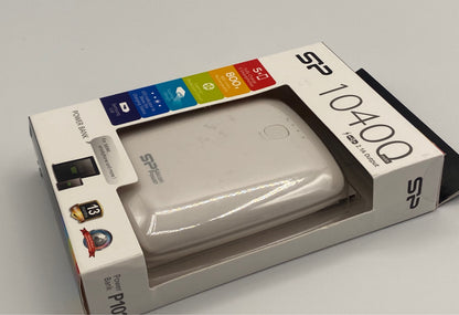 Silicon Power P101
Silicon Power P101, Blanc, Universel, Micro-USB, 10400 mAh, CC, 5 V