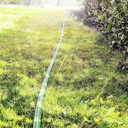 GRÜNTEK Tuyau Asperseur d'Arrosage Jardin perforé Arroseur à Pulvérisation fine pour Jardin et Gazon étroits et longs. Tuyau de 15 m
