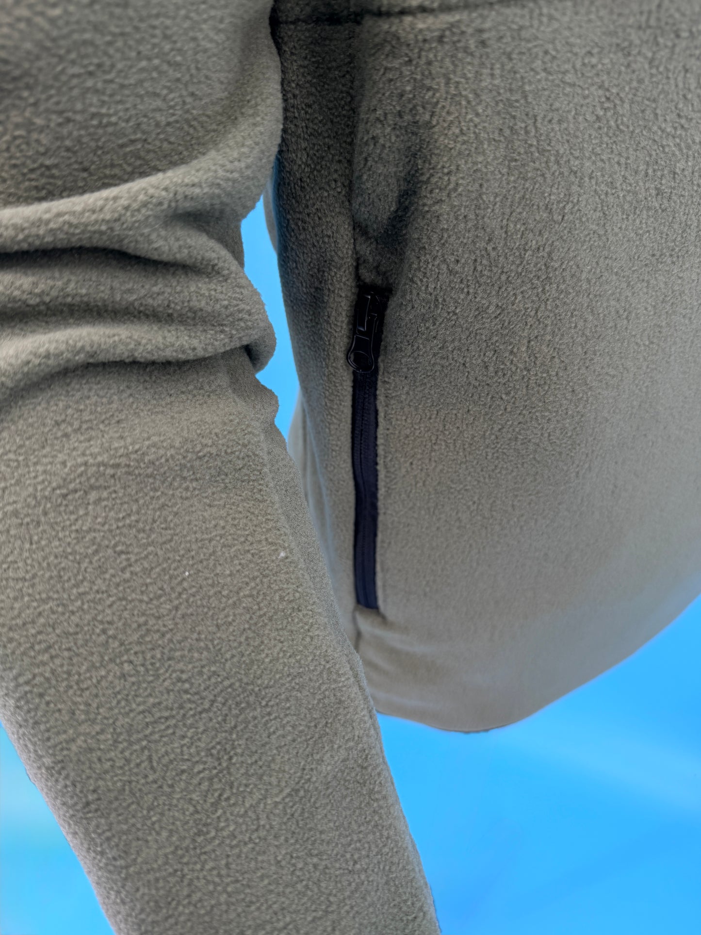JACK & JONES
Sweat à Capuche mi-zip Homme Flame, olive poussière