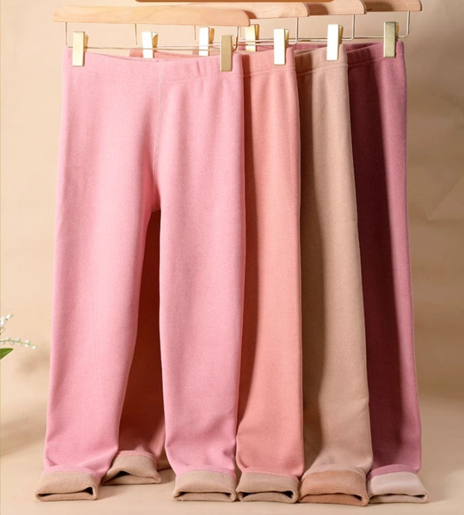 Legging "Luxury Warm" en Cachemire – Doublure Polaire & Effet Amincissant