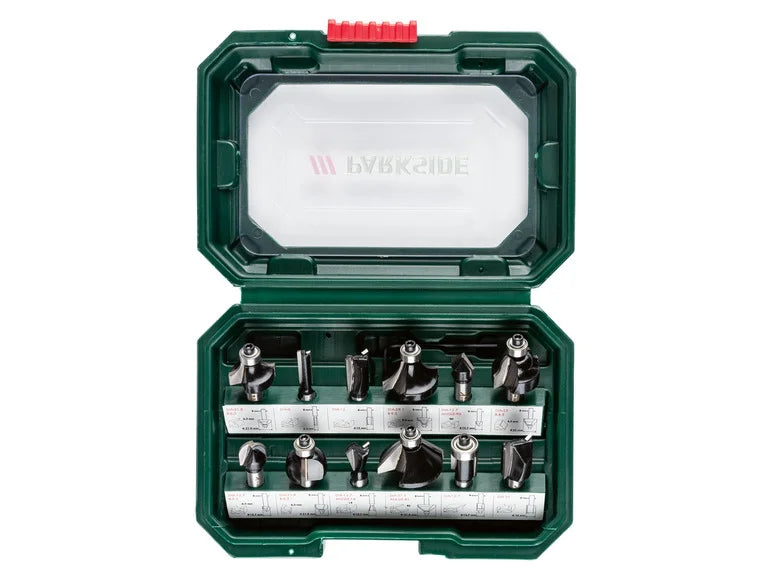 PARKSIDE Set de 12 embouts de fraisage PFB 12 A1