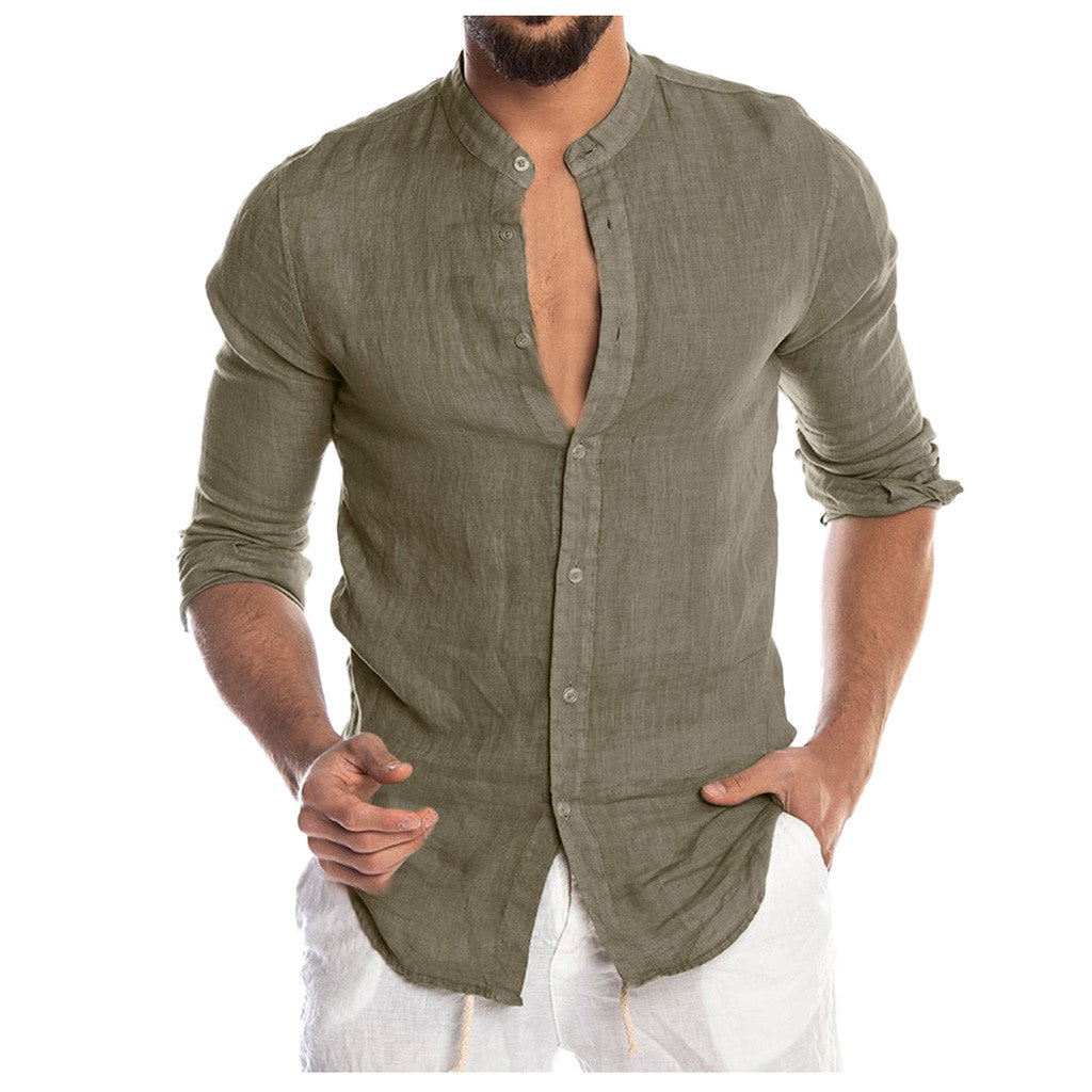 Chemise "Nico Bestseller" – 100% Lin Respirant & Coupe Casual Chic