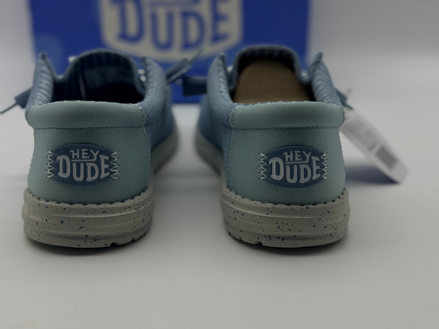 Hey Dude Mocassins Stretch Sox Bleu