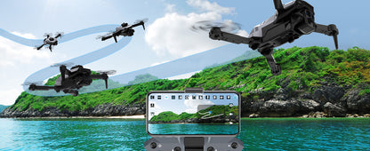 Drone Avec Caméra 4K, Quadricoptère FPV WiFi Télécommandé, 360°Flips neuf