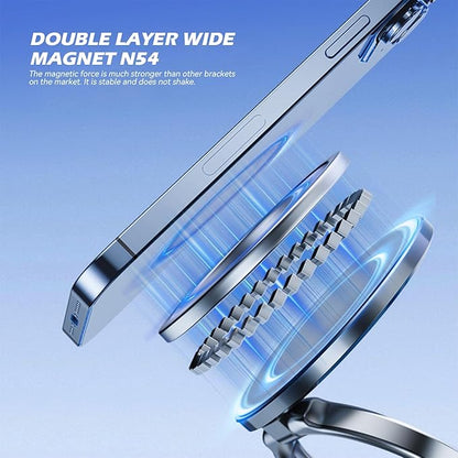 Support magnétique de téléphone pour voiture, compatible avec MagSafe, support universel rotatif à 360° pour téléphone portable avec ventouse puissante, support pour iPhone et appareils mobiles, blanc
Couleur: blanc