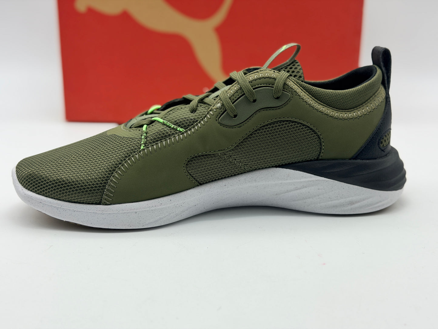 PUMA Mens Better Foam Emerge Street Running Sneakers Chaussures - Vert